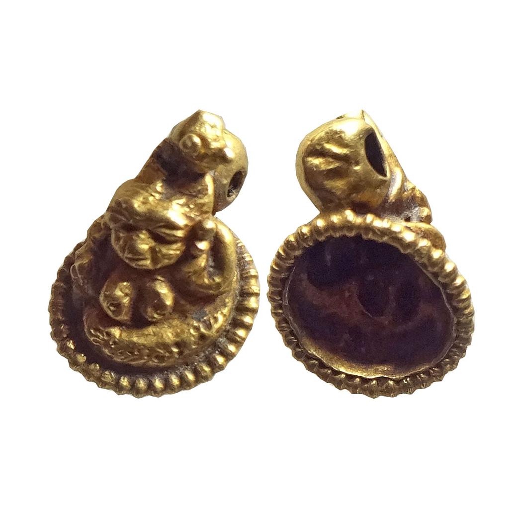 Ancient Mukut Crown single piece Gold Jewellery