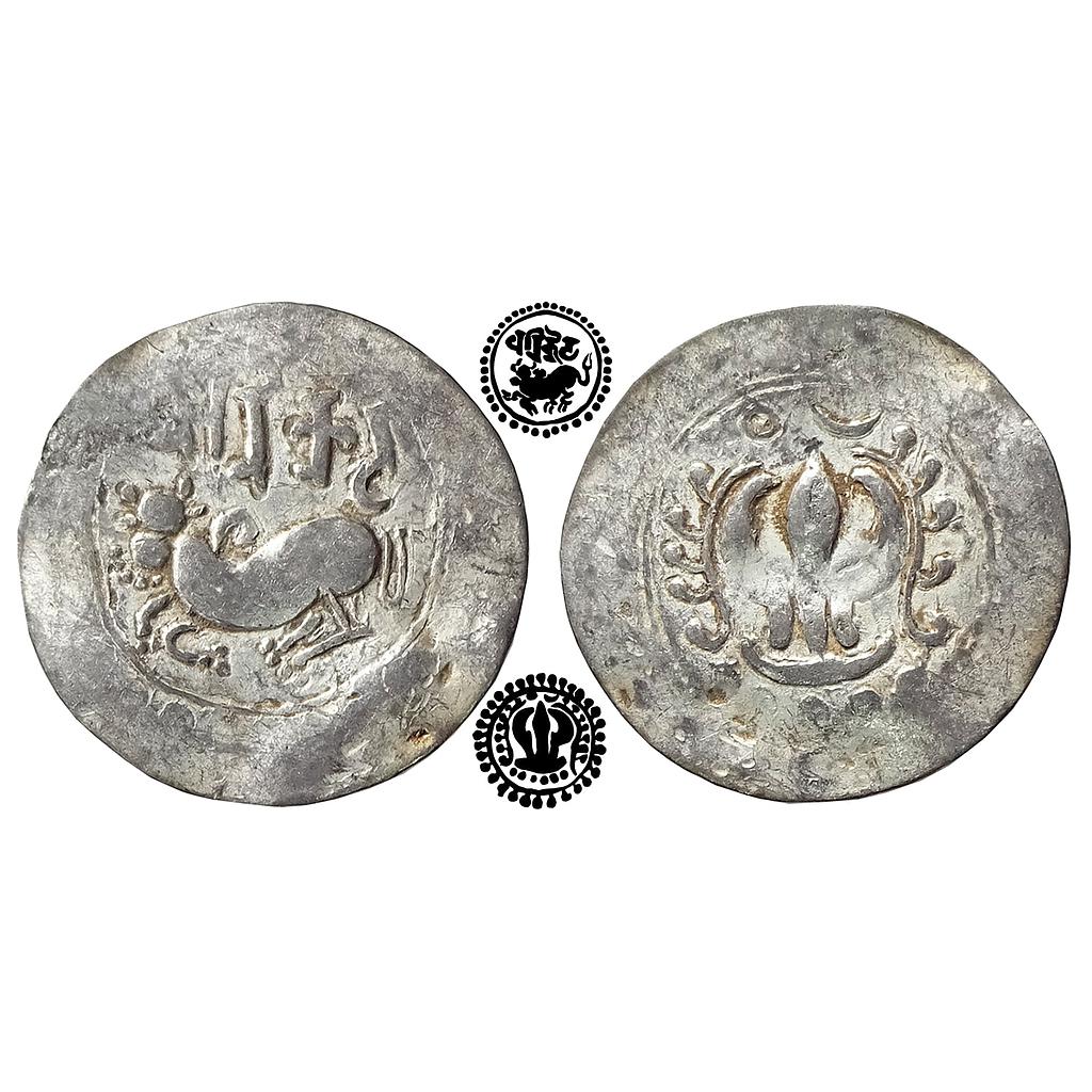 Medieval Harikelas Eastern Bengal Later type Silver Unit