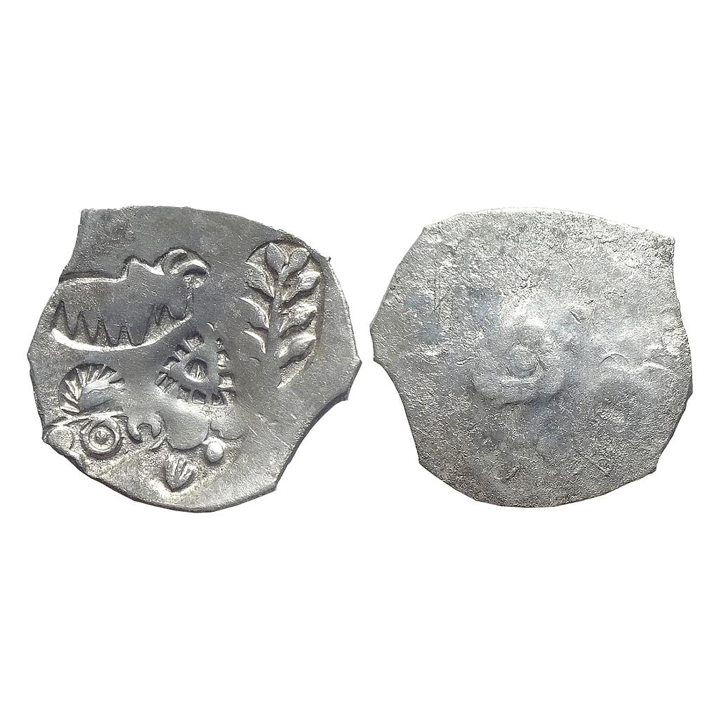 Ancient Punch Marked Coinage Silver PMC from lower Middle Ganga Valley Magadha Mahajanapada Series 1 Silver Karshapana Standard