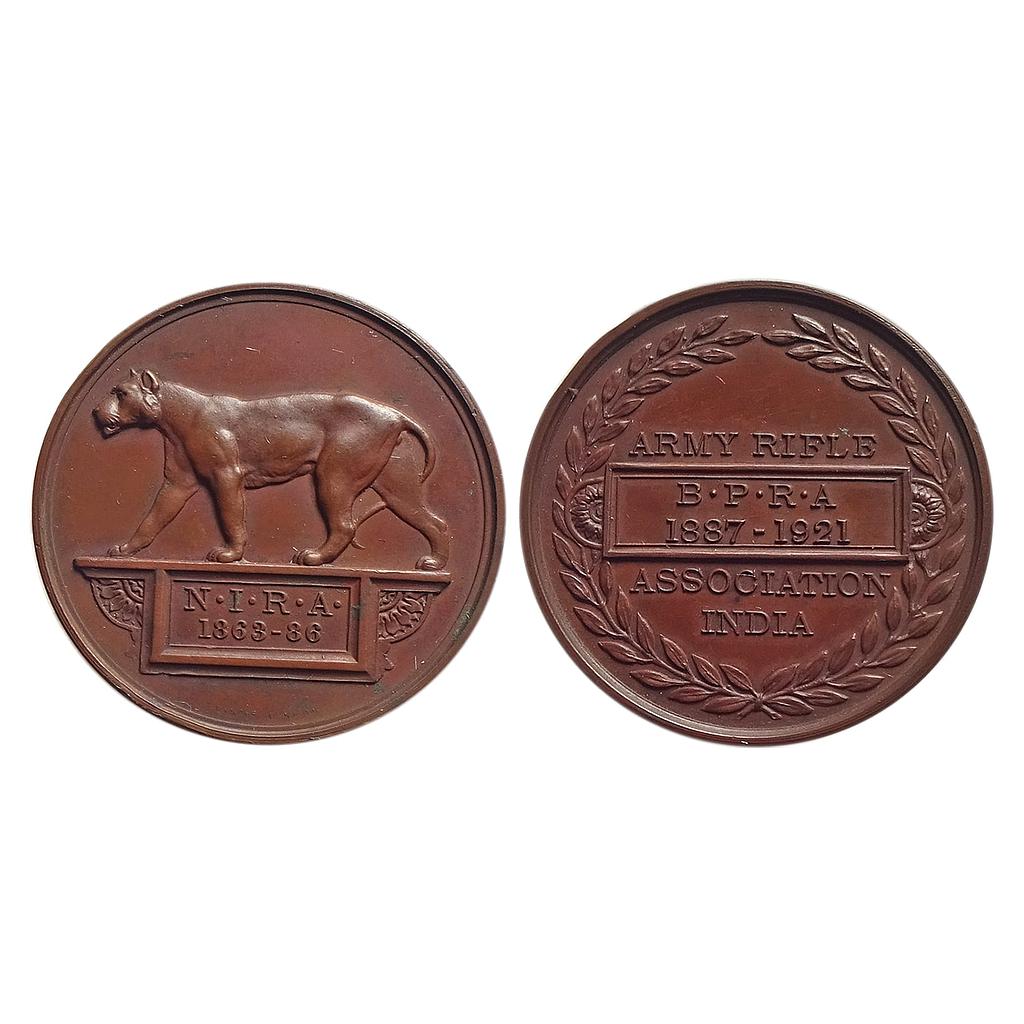 Medals Army Rifle Association India Copper Medal