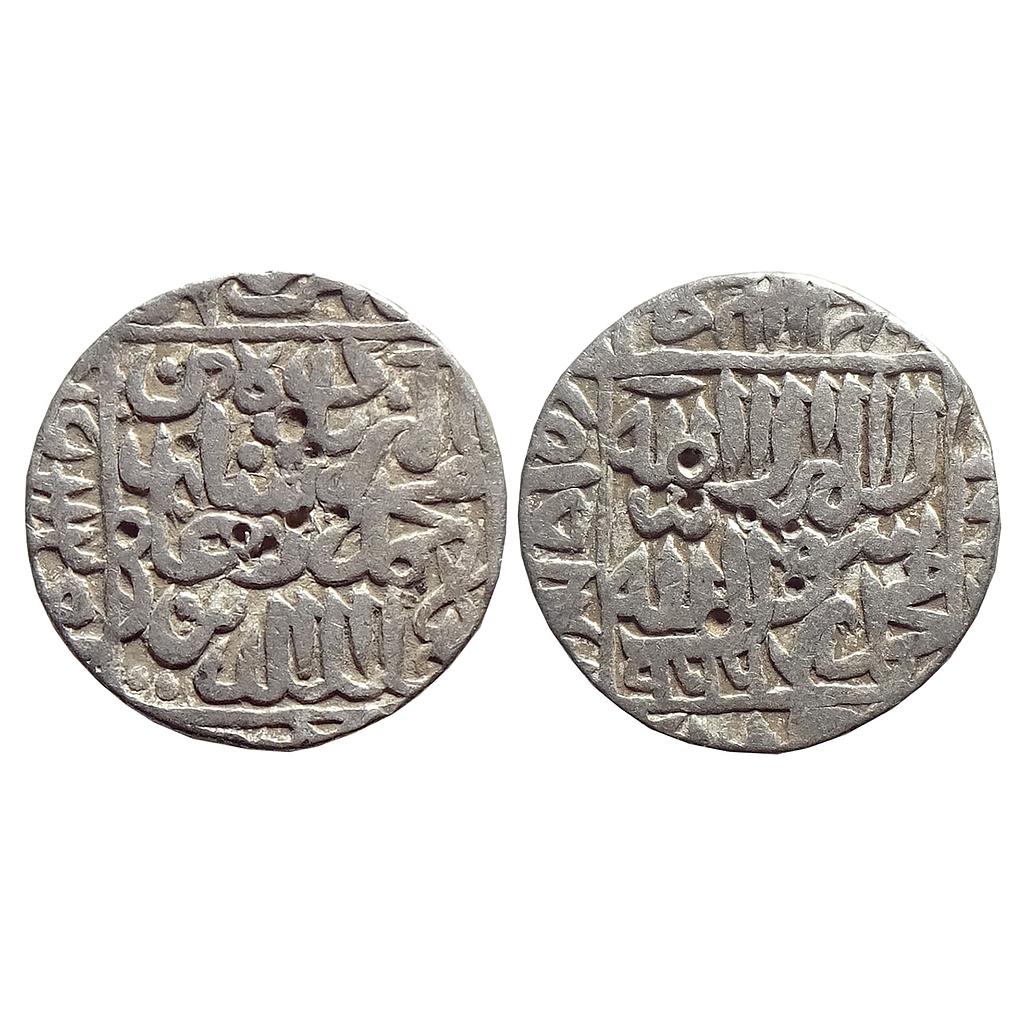 Mughal Akbar Shergarh Mint Silver Rupee