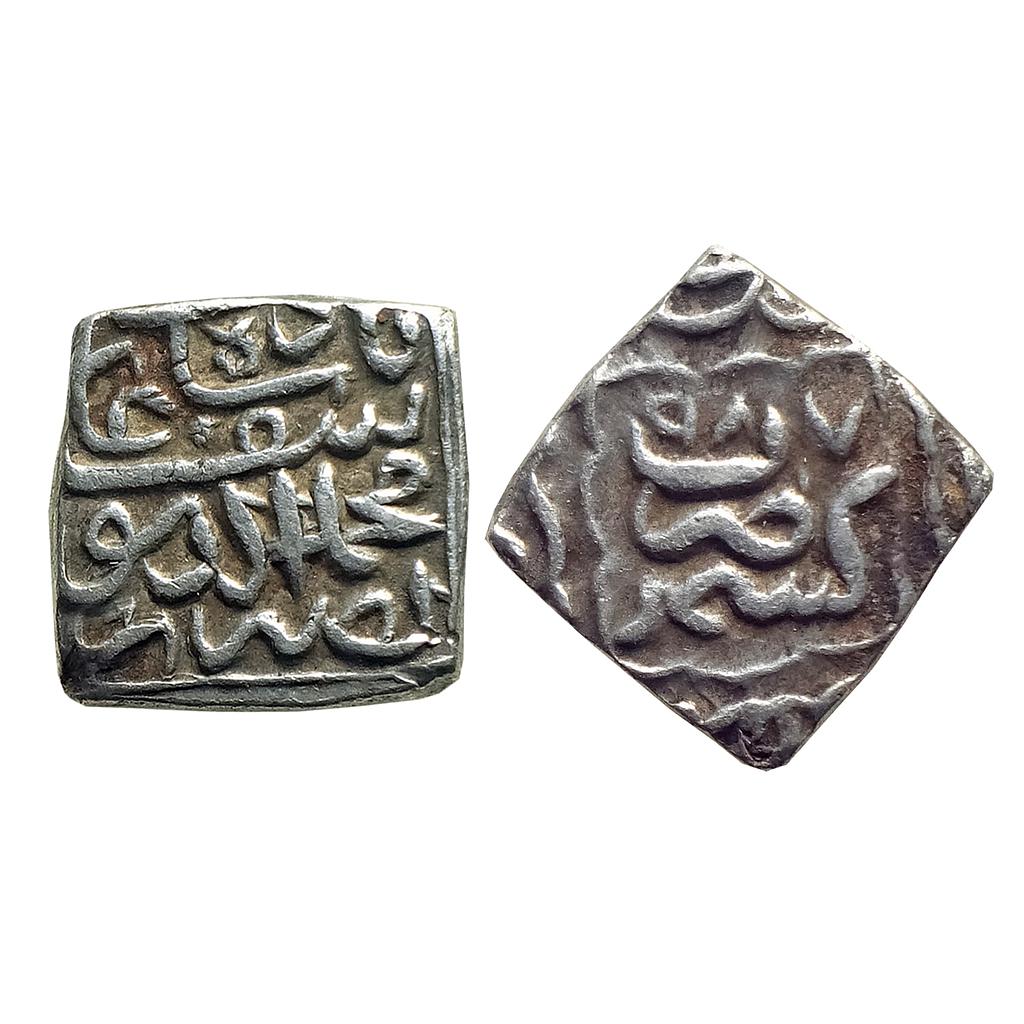 Kashmir Sultan Muhammad Yusuf Shah Kashmir Mint Silver Square Sasnu
