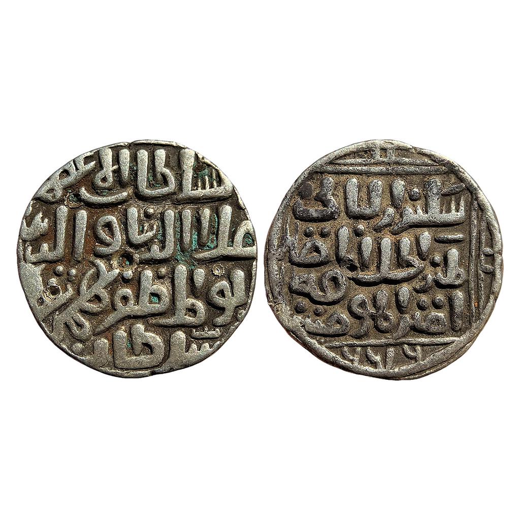 Bahamani Sultan Ala al-Din Bahman Shah Hadrat Ahsanabad Mint Silver Tanka
