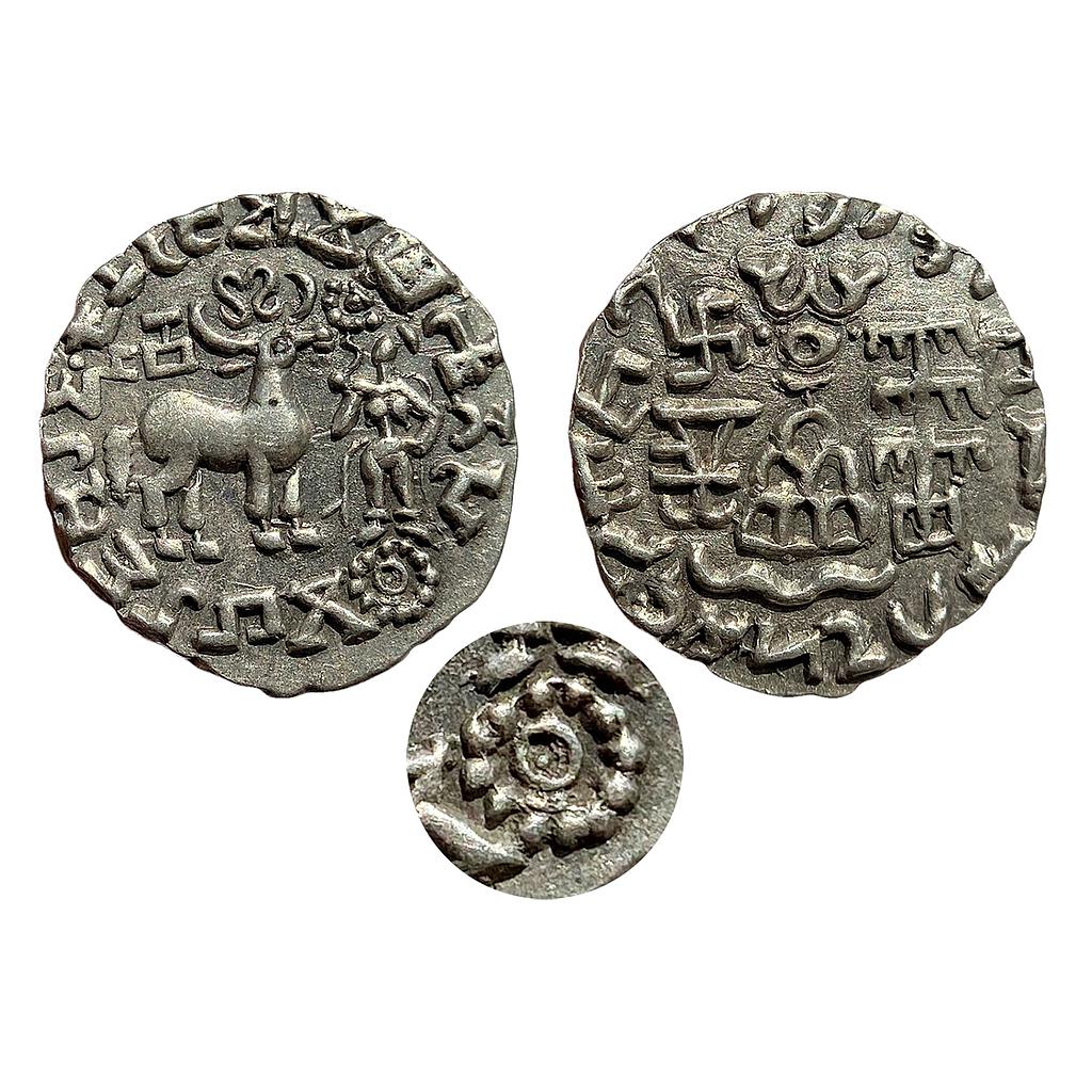 Ancient Kunindas Tribal Republic Amoghabhuti Silver Drachm