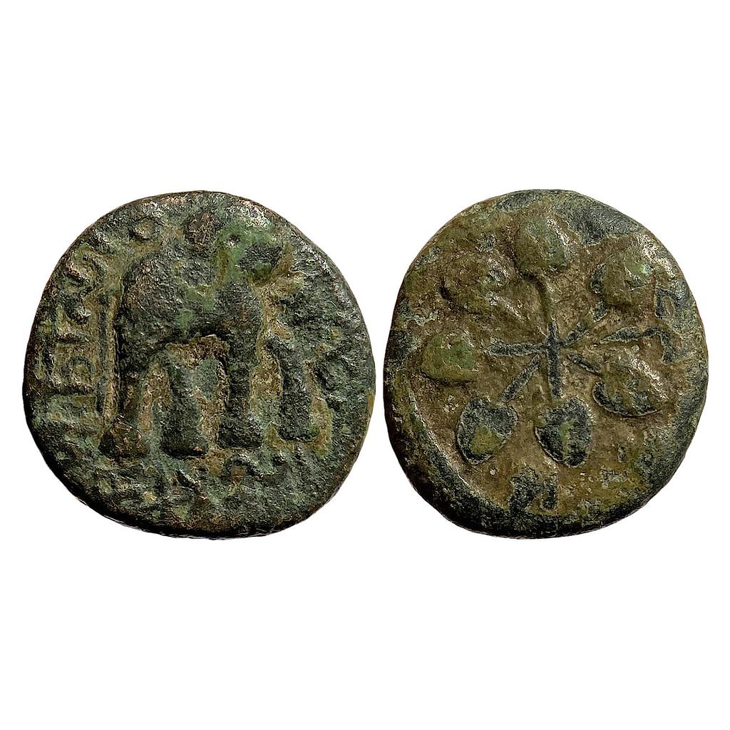 Ancient Satavahanas Newase type Kosakiputra Sirisatakarani Copper Unit