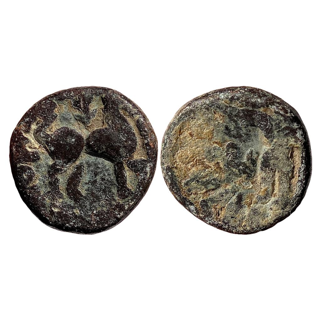 Ancient Indo Scythians Mathura Rajavula Lead Unit