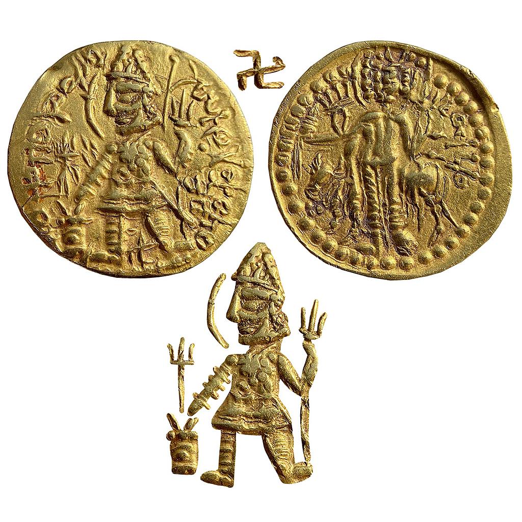 Ancient Kushanas Vasudeva I Gold Dinara