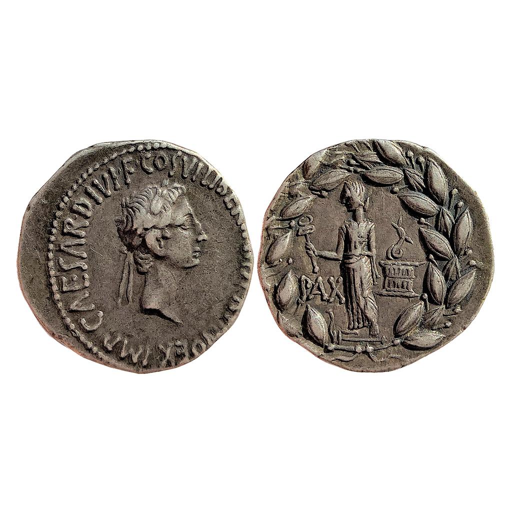 Ancient World Rome Augustus  Silver Cistophorus
