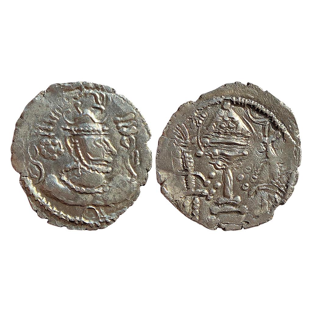 Ancient World Indo-Sassanian Debased Silver Unit