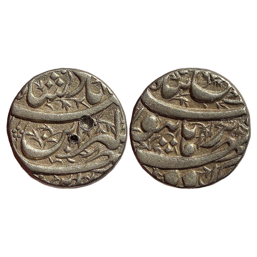 Mughal Jahangir Din Panah type Shahr -e- Burhanpur Mint Silver Rupee