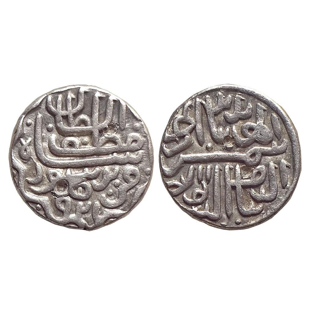 Gujarat Sultan Shams al-Din Muzaffar II Burhanpur Mint Silver Tanka