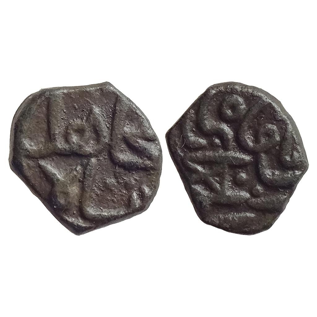 Bahamani Sultan Ala al-Din Mujahid Shah Copper Falus