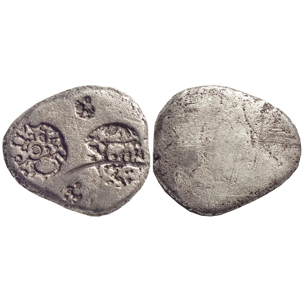 Kashi Janapada Archaic Punch Marked Coinage 5 Shana Silver PMC