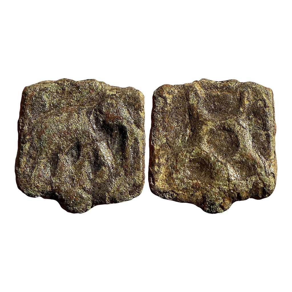 Ancient Panchala Uninscribed Cast Copper Unit