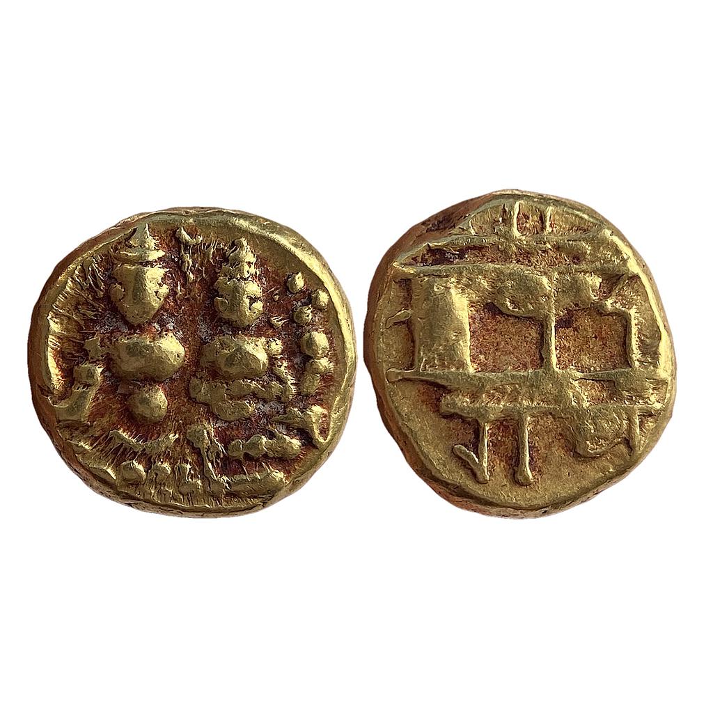 Hindu Medieval Vijayanagar Devaraya I/II Gold Varaha