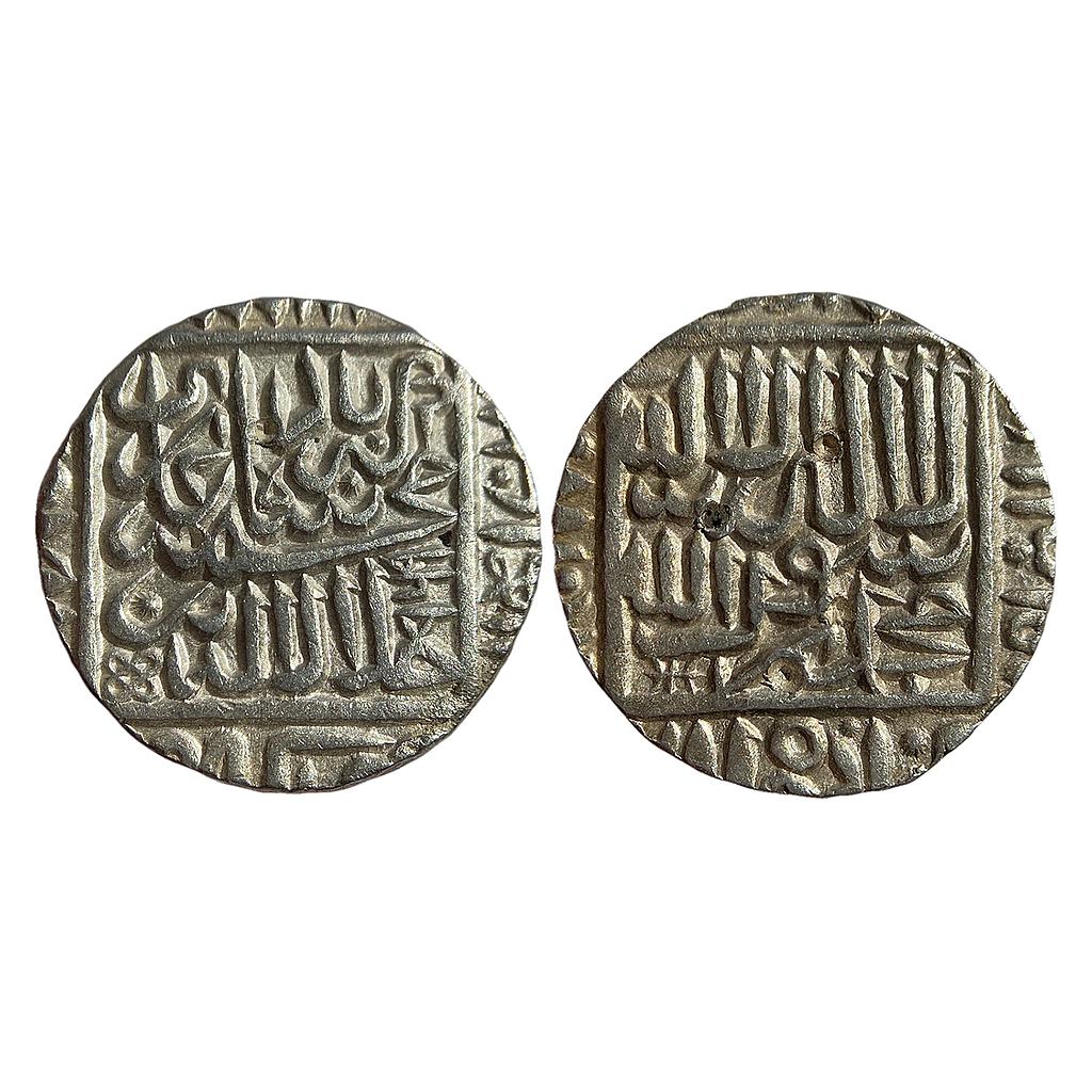 Mughal Akbar Karrah Kada Mint Silver Rupee