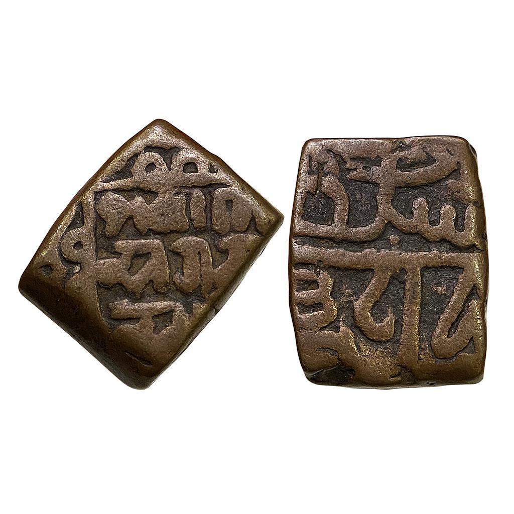 Ranas of Mewar Rana Sangrama Simha or Sanga Copper Falus