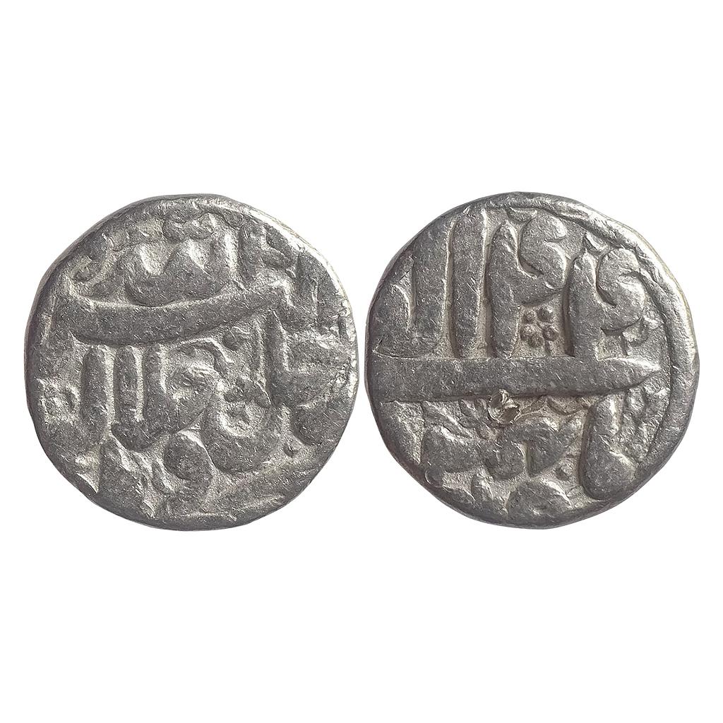 Mughal Akbar  Ilahi Month Bahman (Aquarius) Delhi Mint Silver Rupee