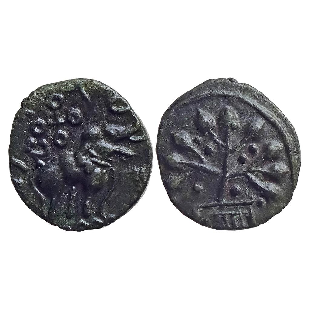Ancient Satavahanas Siri Satakarani Nasik type Potin Unit