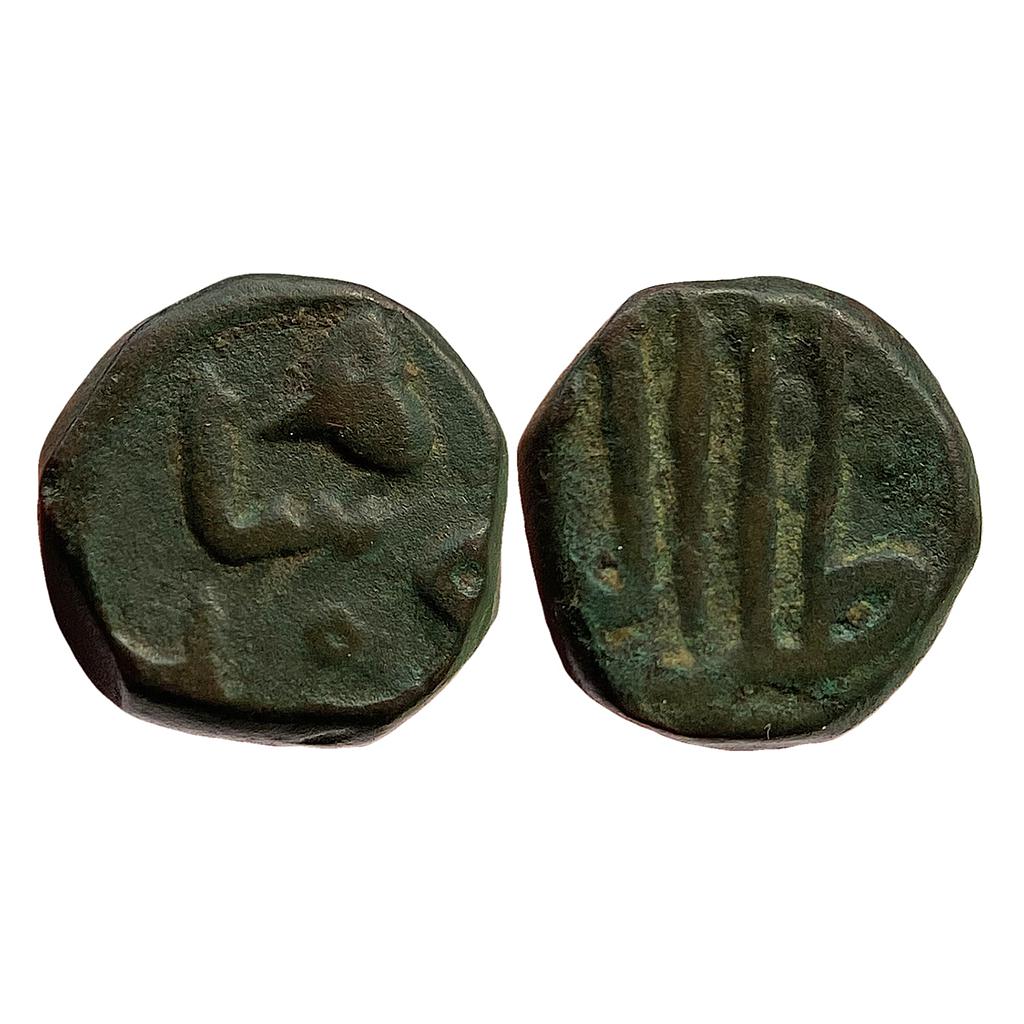 Bahamani Sultan Ala al-Din Ahmad Shah II Copper 1/4 Gani