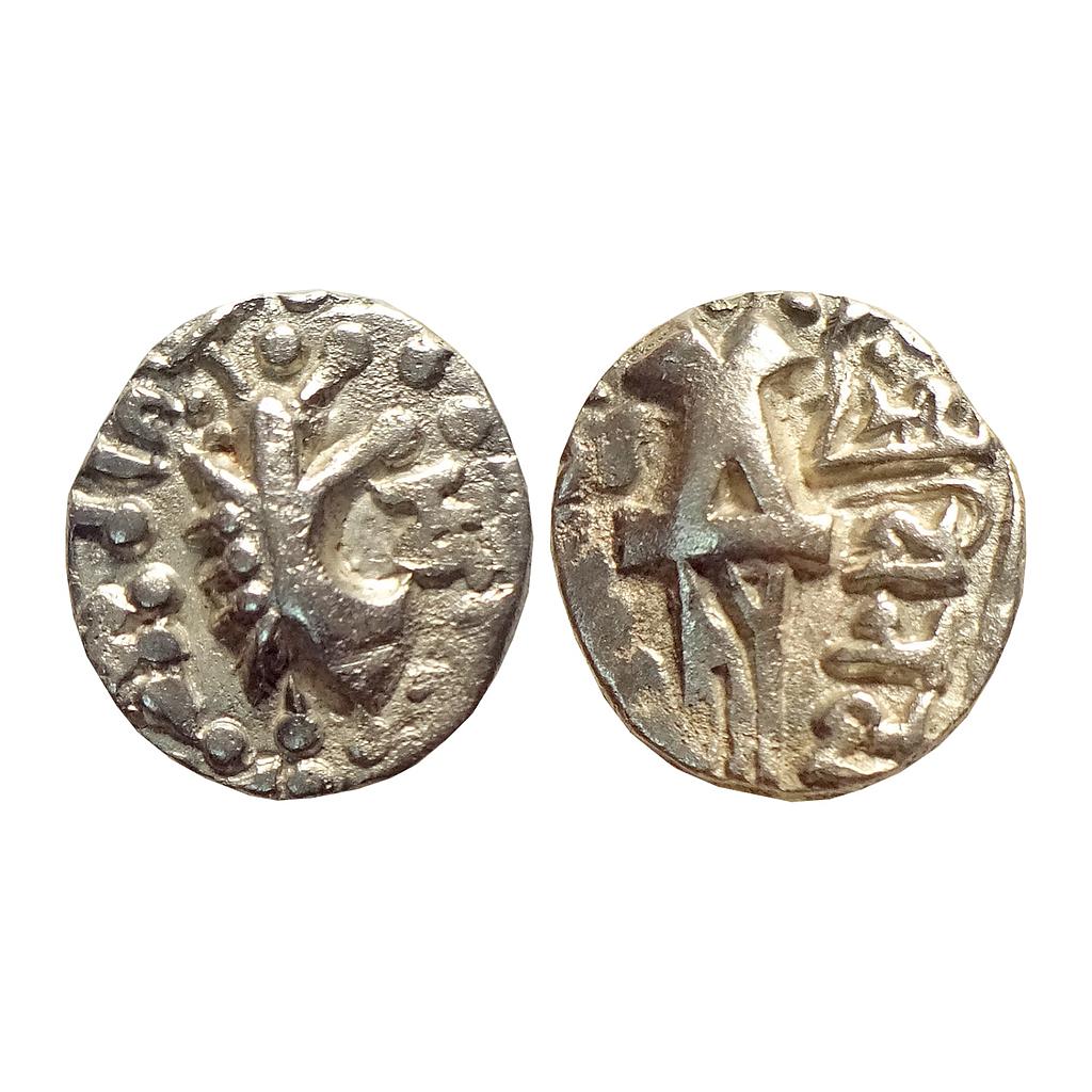 Hindu Medieval Kashmir Karkota Dynasty Vinayaditya Debased Gold Dinara