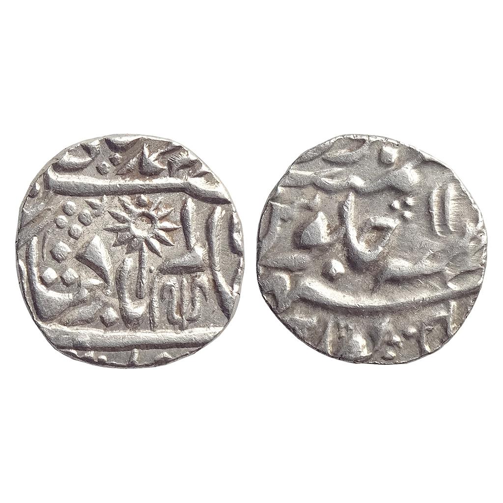 Chhatarpur State INO Shah Alam II Chhatarpur Mint Silver Rupee
