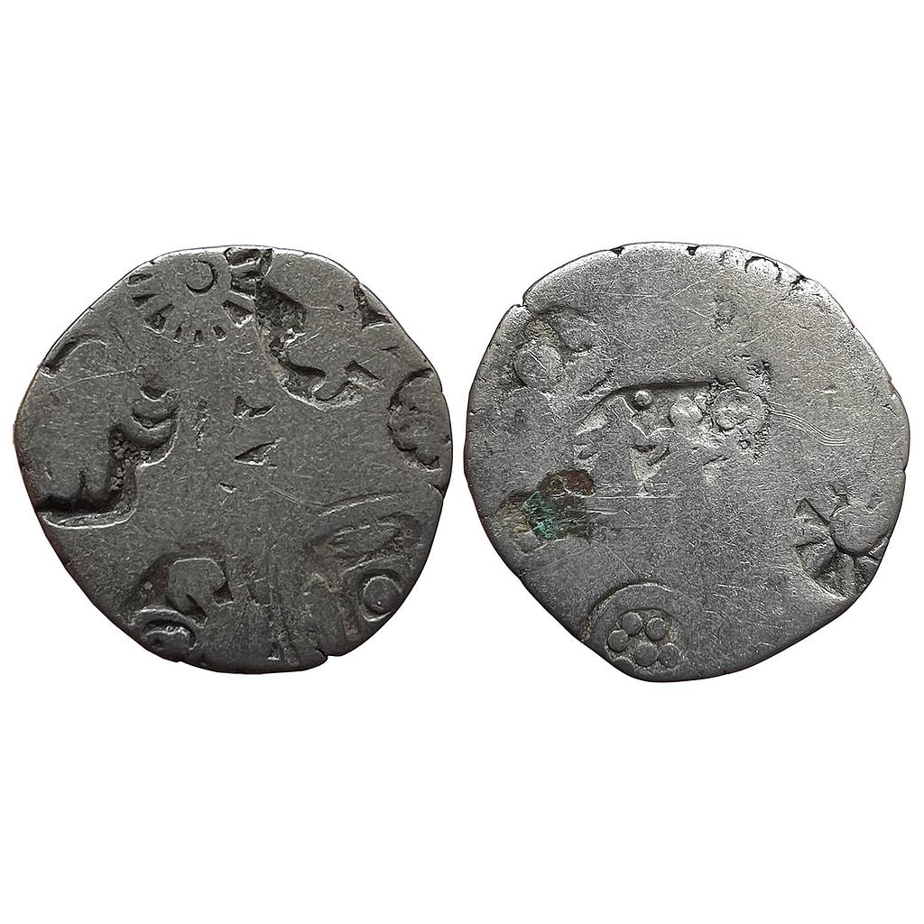 Ancient Punch Marked Coinage Magadha Mahajanapada Silver Karshapana
