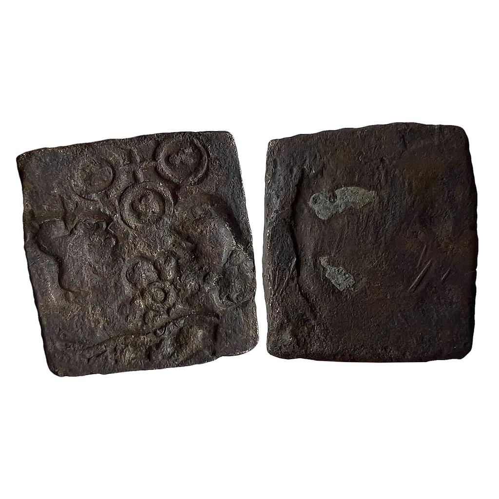 Ancient Punch Marked Coinage Eran region Copper Heavy Unit