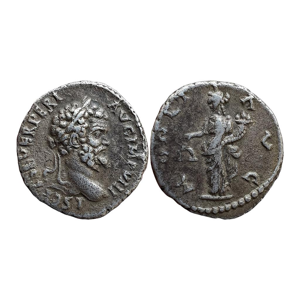 Ancient World Roman Septimius Severus Silver Denarius