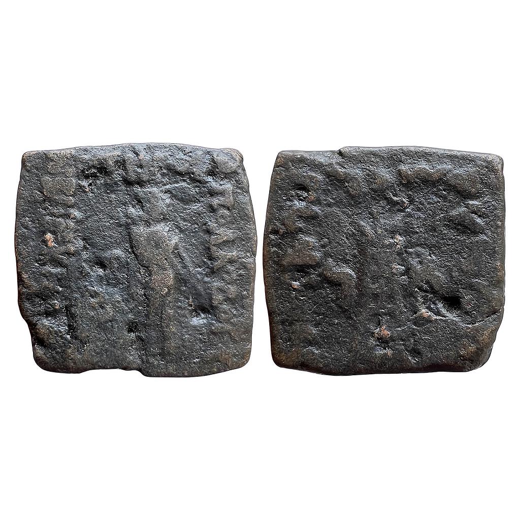 Ancient Indo-Greek Apollodotus II Bronze Octuple Unit