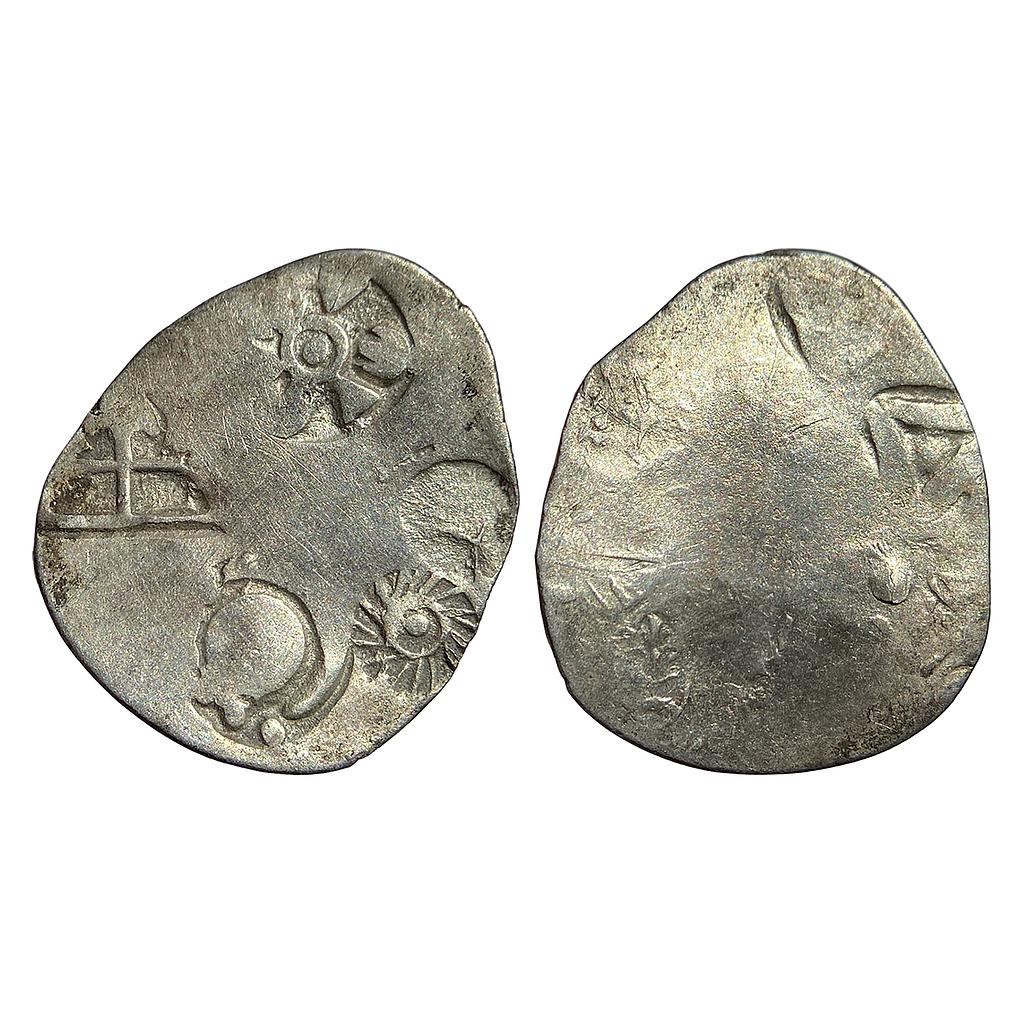 Ancient Punch Marked Coinage Magadha Mahajanapada Silver Karshapana