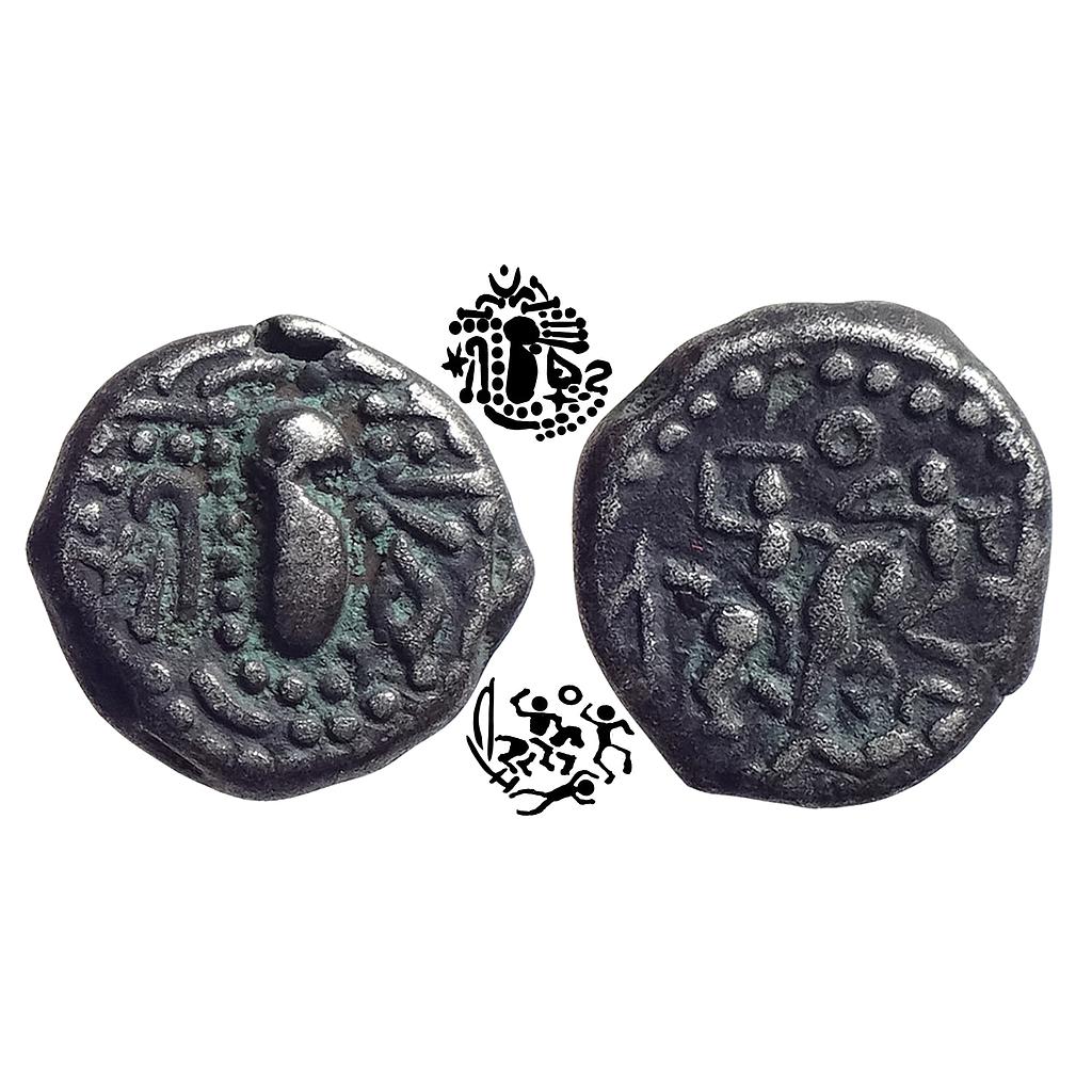 Hindu Medieval Paramaras of Malwa Gadhaiya Series  Billon Unit