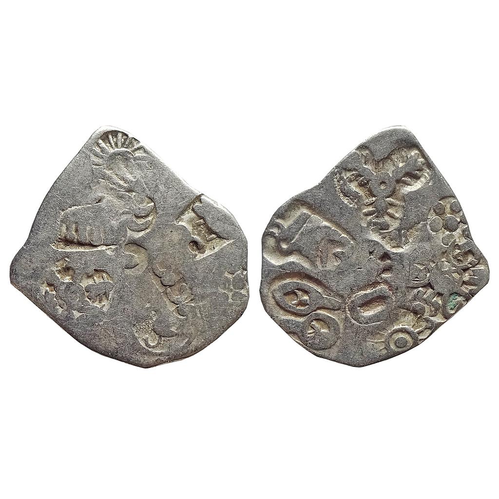 Ancient Mauryan Punch Marked Coinage Magadha Imperial Silver Karshapana