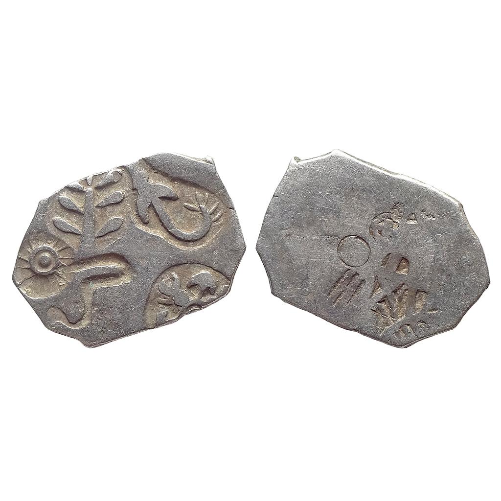 Ancient Mauryan Punch Marked Coinage Magadha Imperial Silver Karshapana