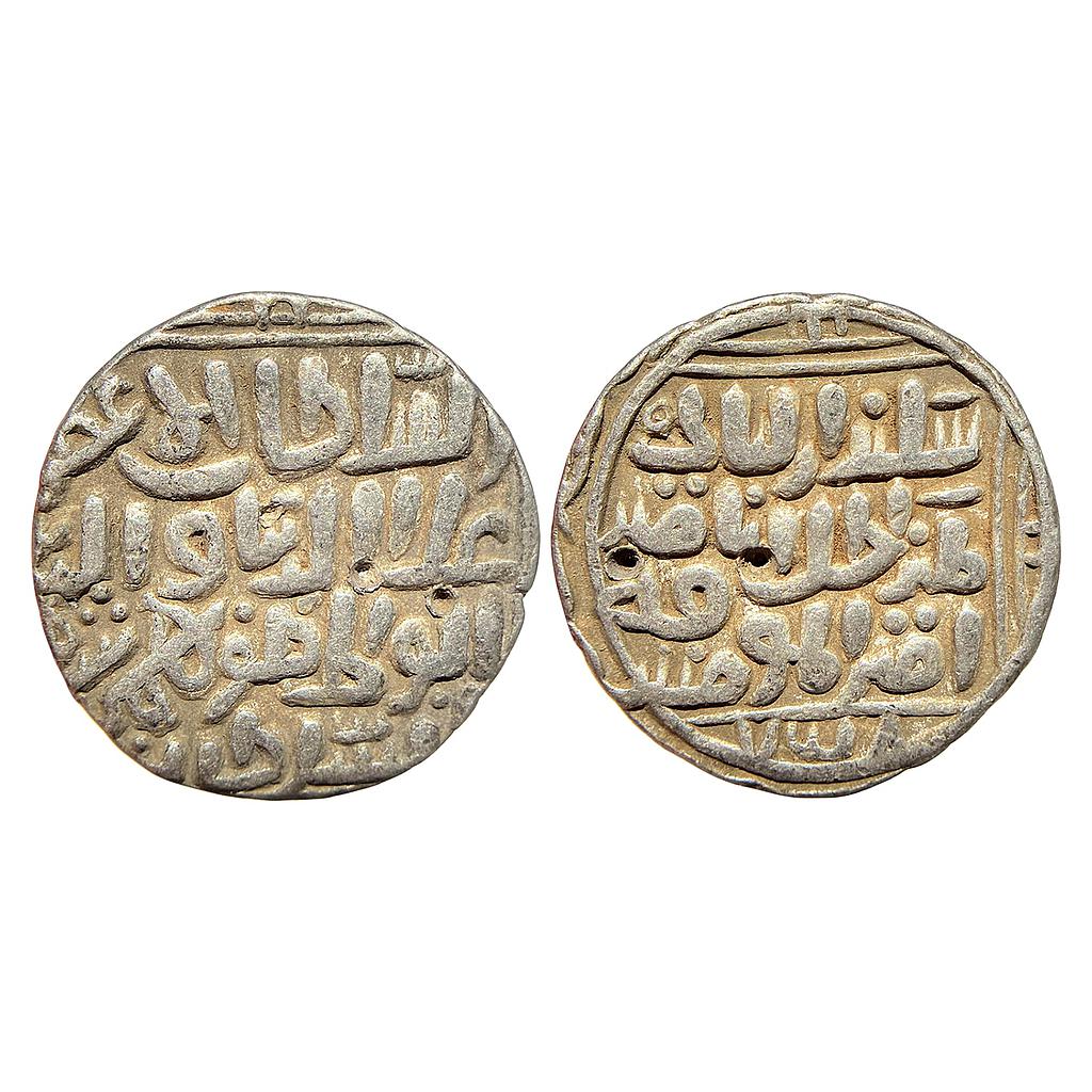 Bahamani Sultan Ala al-Din Bahman Shah Hadrat Ahsanabad Mint Silver Tanka