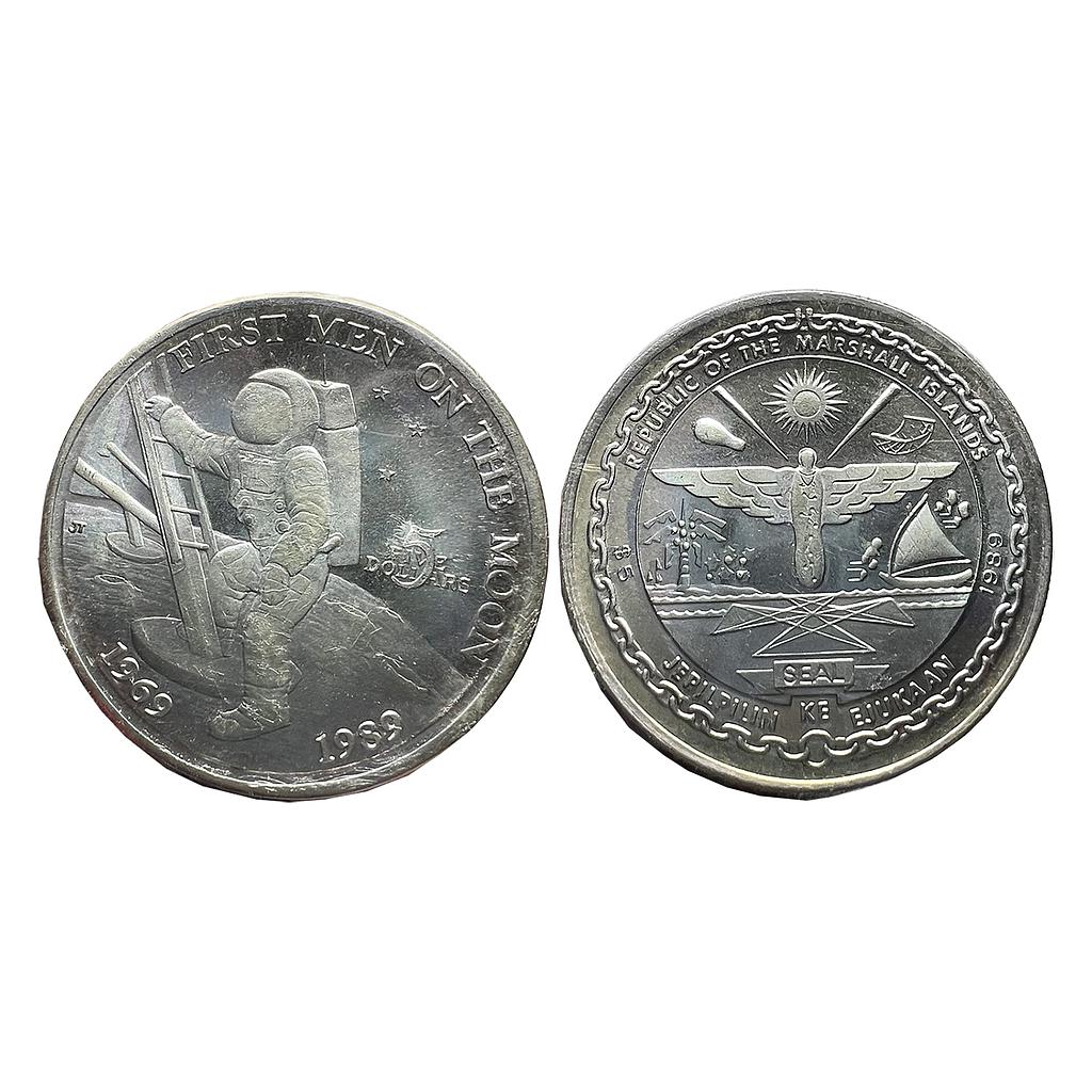 Australia &amp; Oceania Marshall Islands Copper-Nickel 5 Dollars