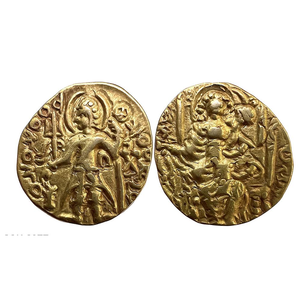 Ancient Later/Post Kushan Period Magra Gold Dinara