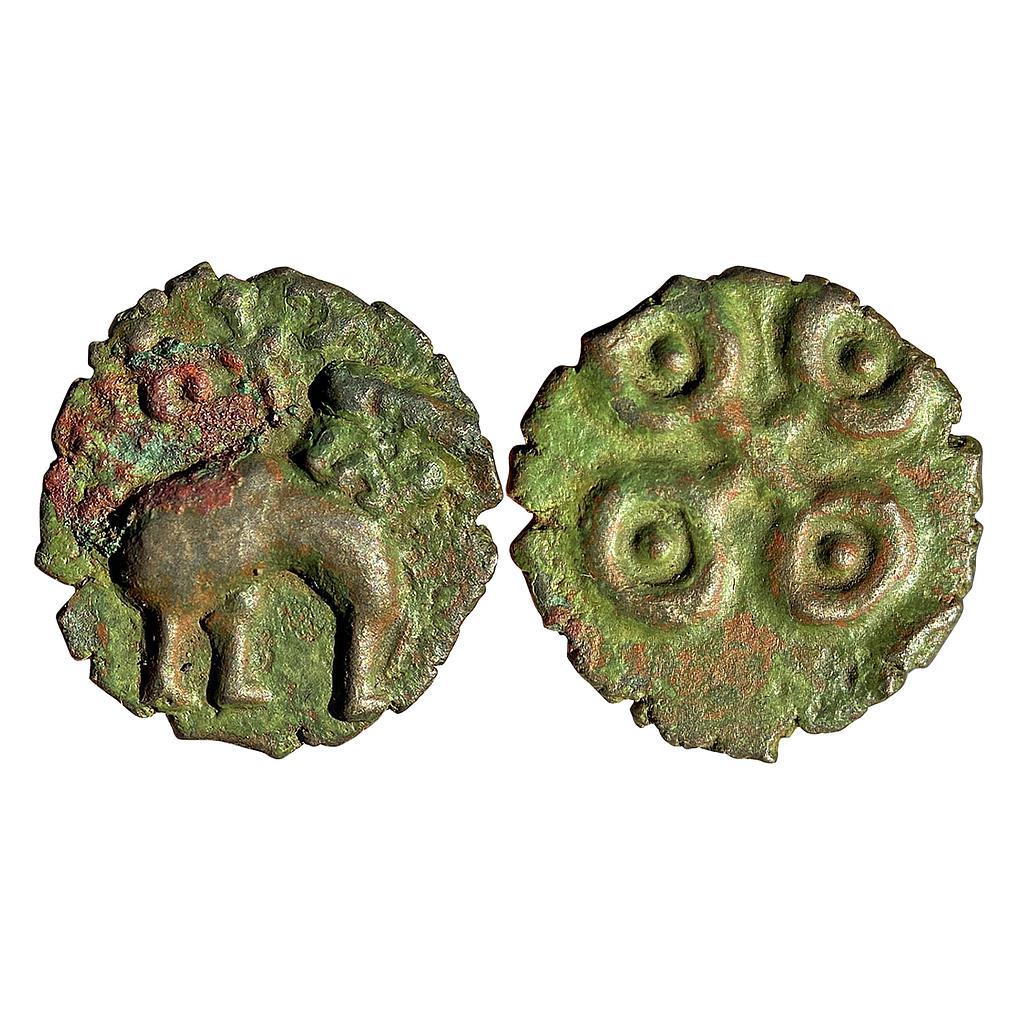 Ancient Satavahanas Vasistiputra Siri Satakarani Potin Unit