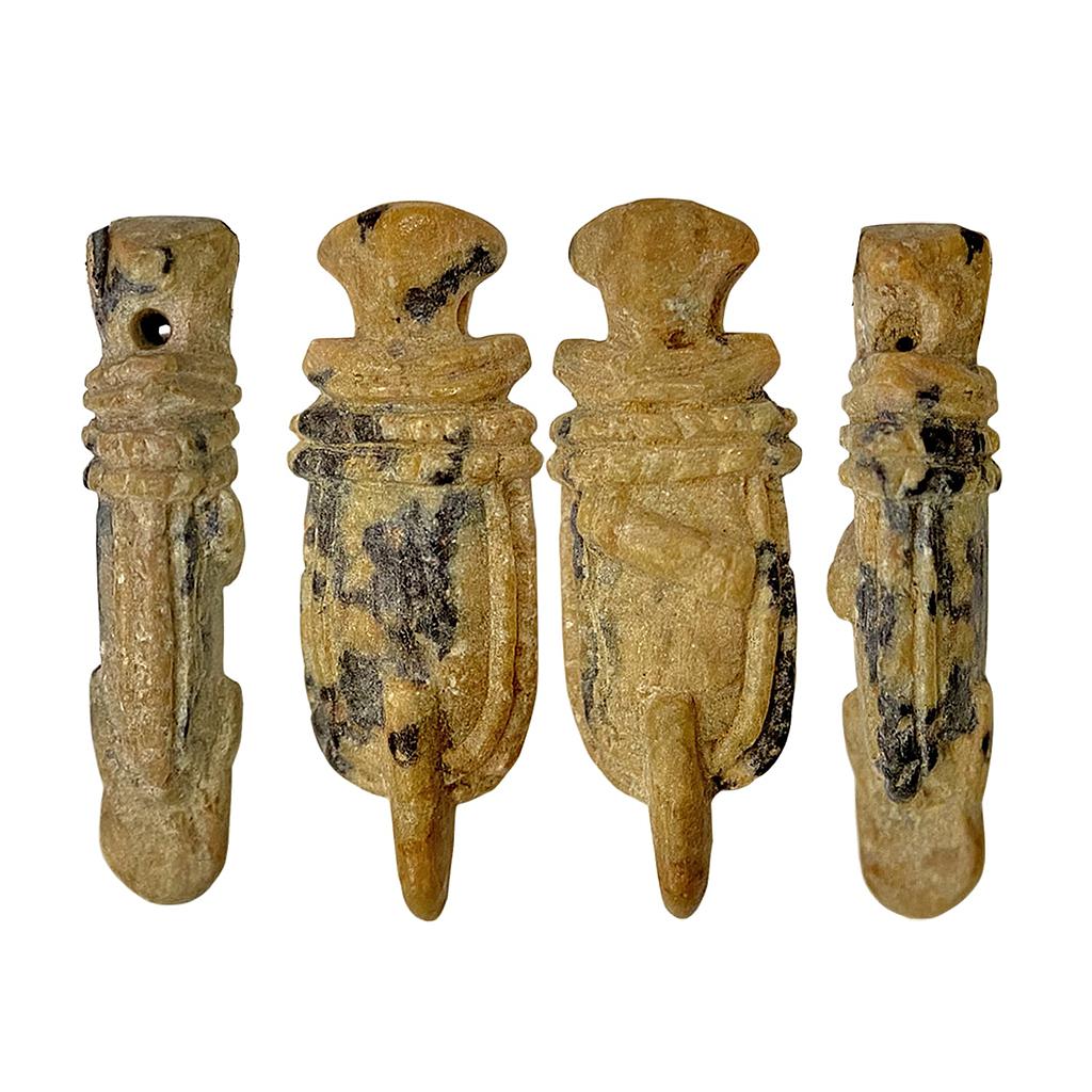 Ancient uncertain stone in Sword shape with scabbard Primitive Money