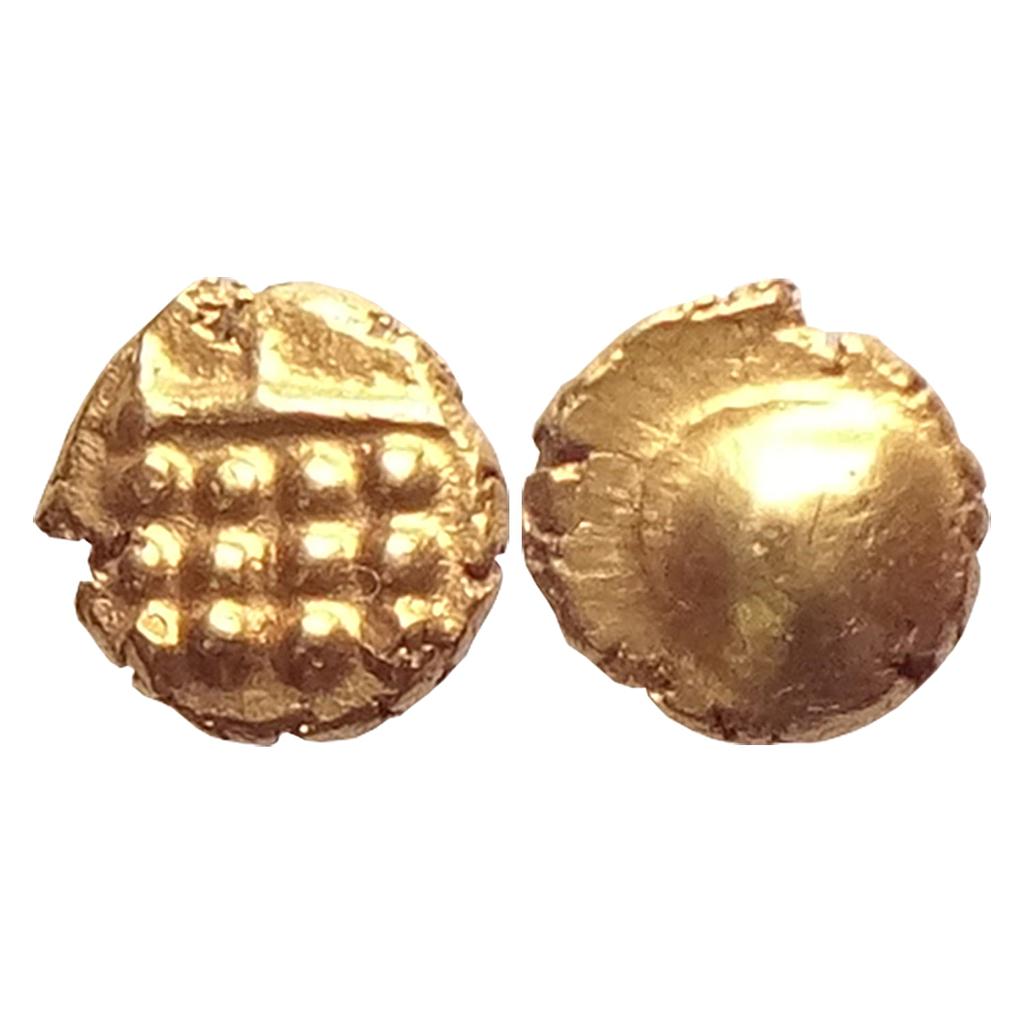 Vira Raya type Anonymous issue Gold Fanam