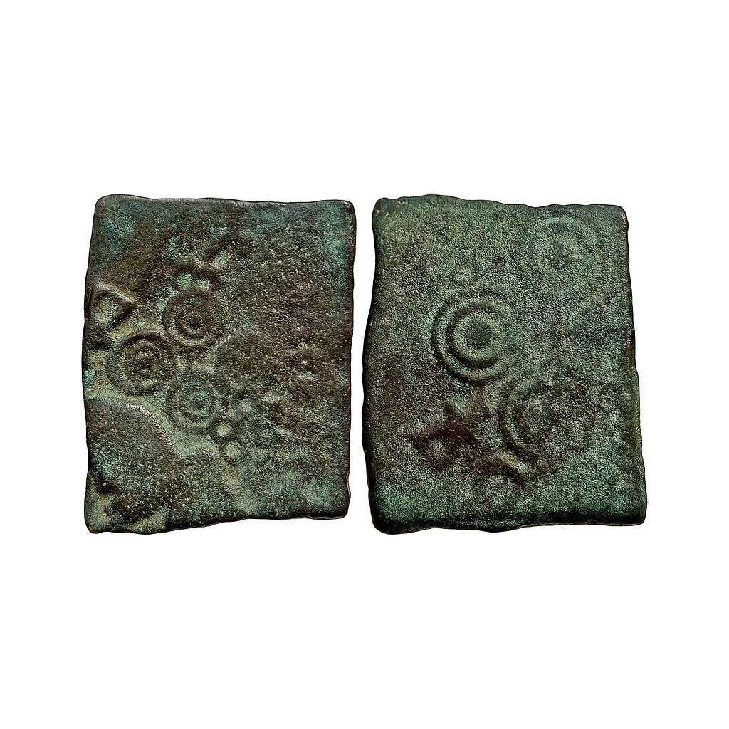 Ancient Vidarbha region Satavahanas Copper Unit