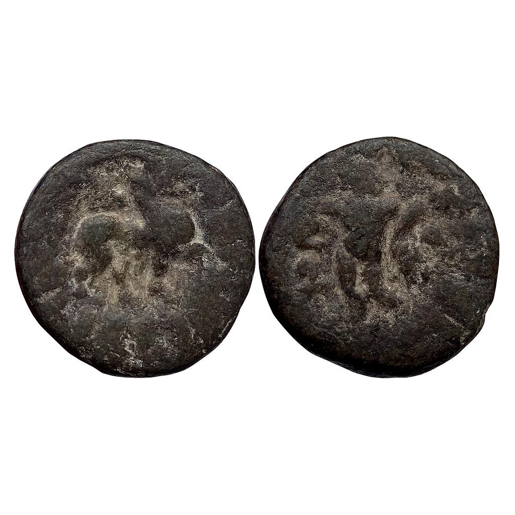 Ancient Northern Kshatrapas Rajavula Lead Unit