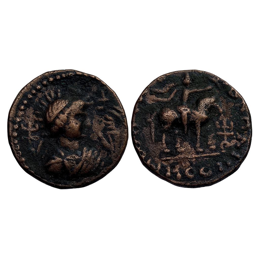 Ancient Kushanas Soter Megas Copper Unit