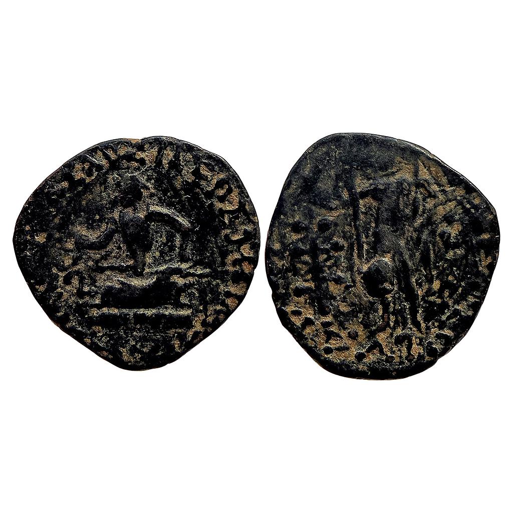 Ancient Indo-Scythians Azes II Bronze Unit