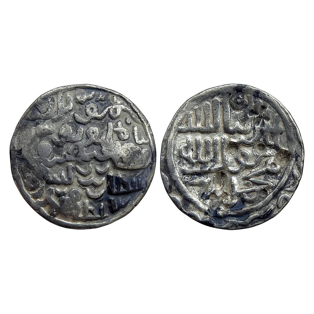 Bengal Sultan Shams Al-Din Yusuf Shah “D” Mint (stylistic) Silver Tanka