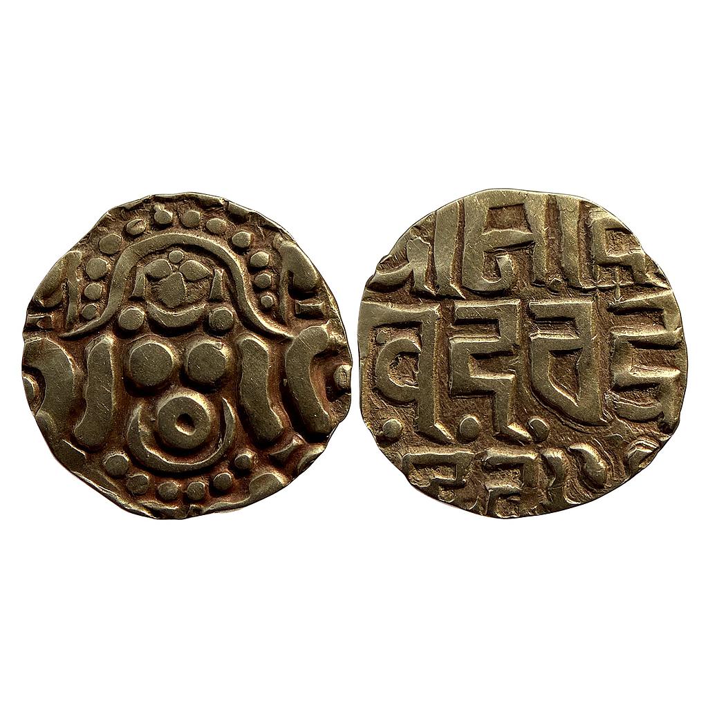 Gahadavalas of Kanauj &amp; Kashi (Varanasi) Govinda Chandradeva Gold 4-1/2 Masha