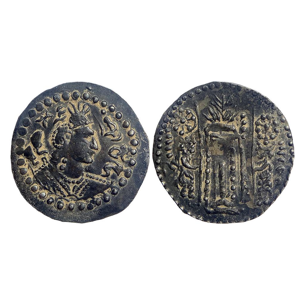 Ancient Kabul region Nezak Huns Shri Shahi Copper Unit