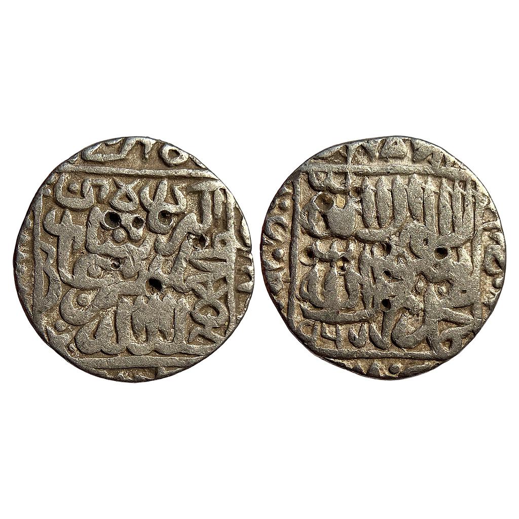 Mughal Akbar Shergarh Mint Silver Rupee