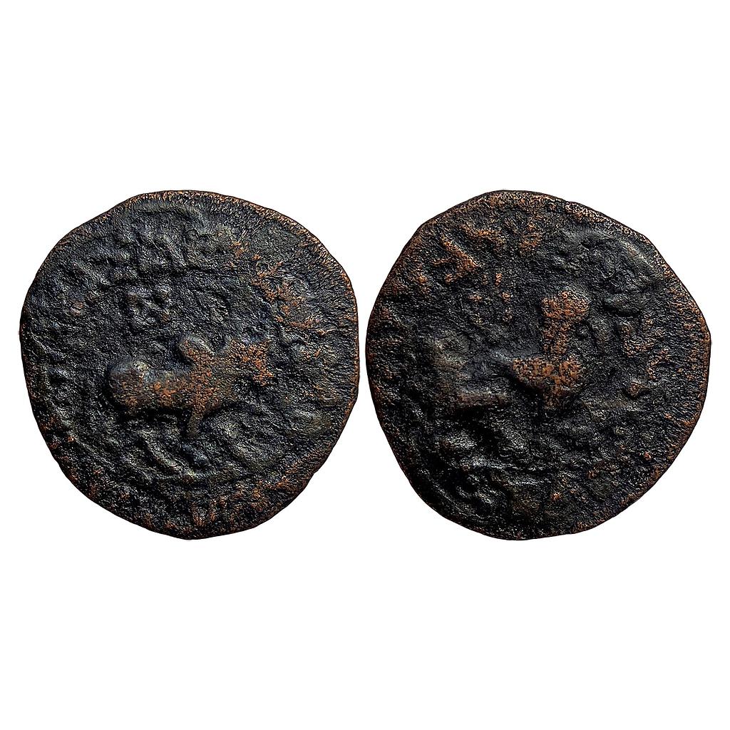 Ancient Indo-Scythians Azes II Copper Unit