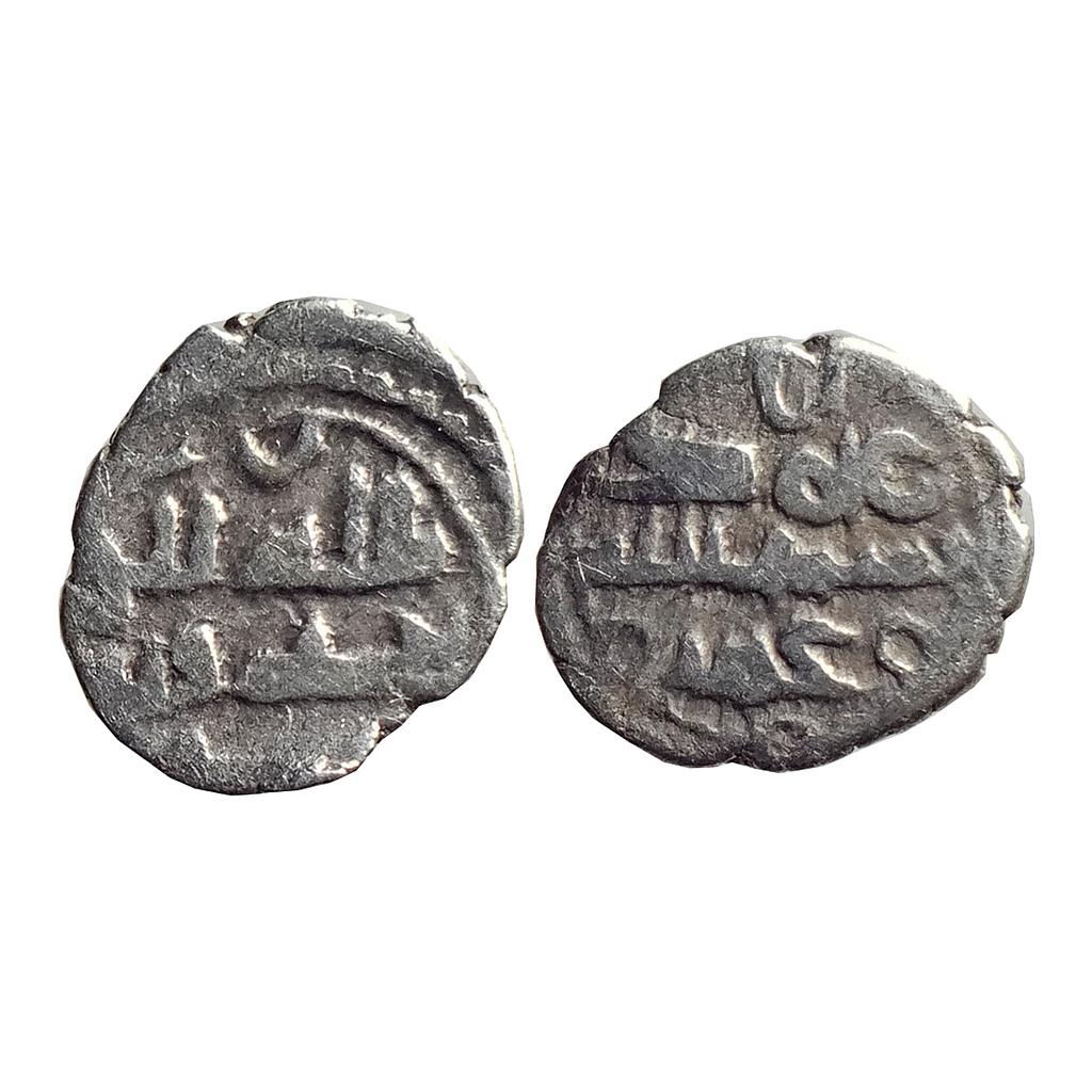 Habbarid Amirs of Mansurah Sind Amir Yahya citing Umar-I as overlord NM ND Silver Damma Qanhari Dirham